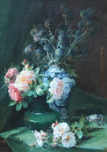 Ferdinand TROUPEAU - Painting - NATURE MORTE