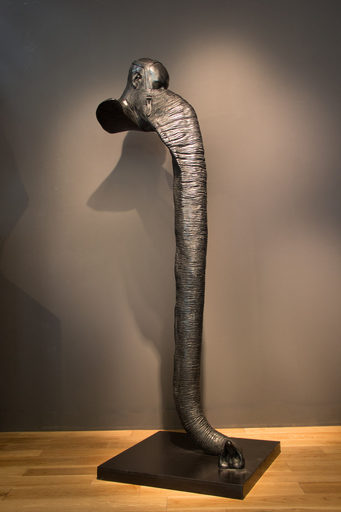 Jean-Michel PRADEL-FRAYSSE - Sculpture-Volume - Autoportrait 4