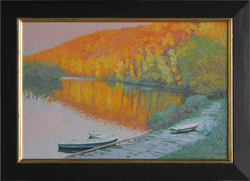 Simon L. KOZHIN - Peinture - Krasivaya mecha river