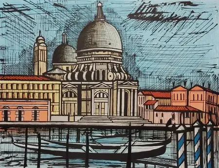 VENISE LA SALUTE | Bernard BUFFET | vente en ligne art | artprice