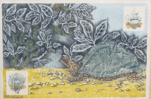 Jean LURÇAT - Print-Multiple - la tortue