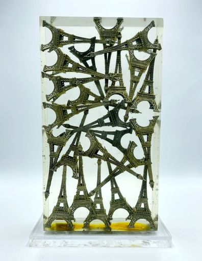Fernandez ARMAN - Skulptur Volumen - Hommage à Eiffel
