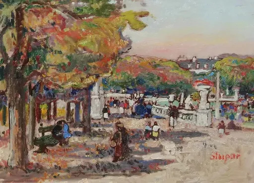 Marko STUPAR - 绘画 - jardin du luxembourg 