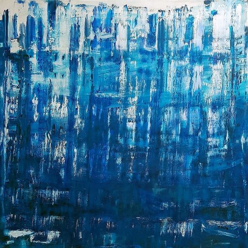 Patrick JOOSTEN - Gemälde - Les Eaux Bleues