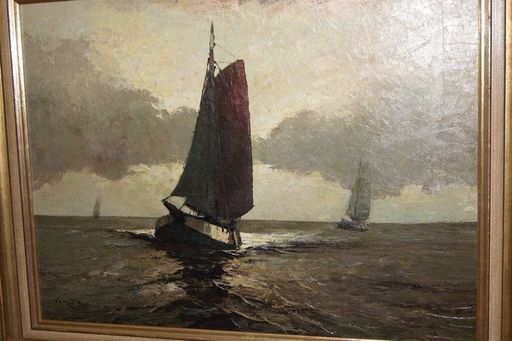 Helmut KALUZA - Peinture - Marine