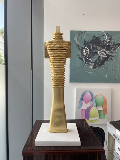 Flavio LUCCHINI - Sculpture-Volume - Gold