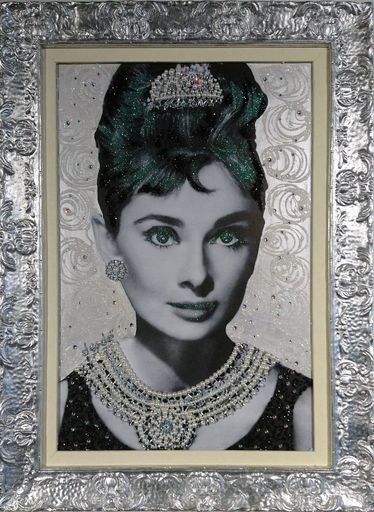 Daniele DONDE - Peinture - Audrey Hepburn