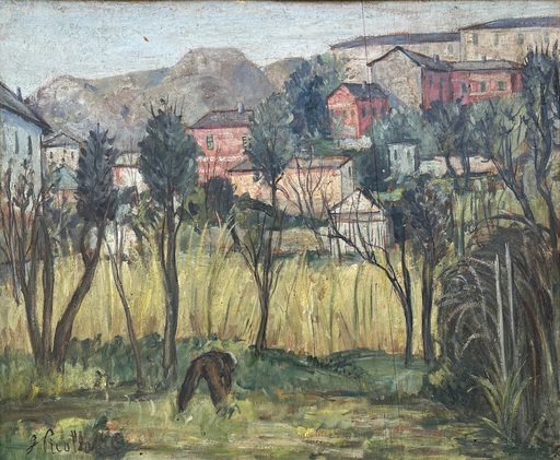 Giacomo PICOLLO - Gemälde - paesaggio 1937