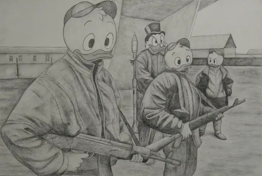 Slava PTRK - Dessin-Aquarelle - Chechen Stories