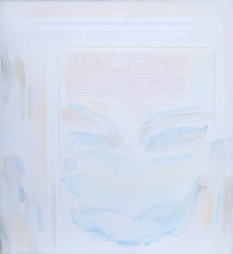 Riccardo GUARNERI - Painting - Arioso con celeste