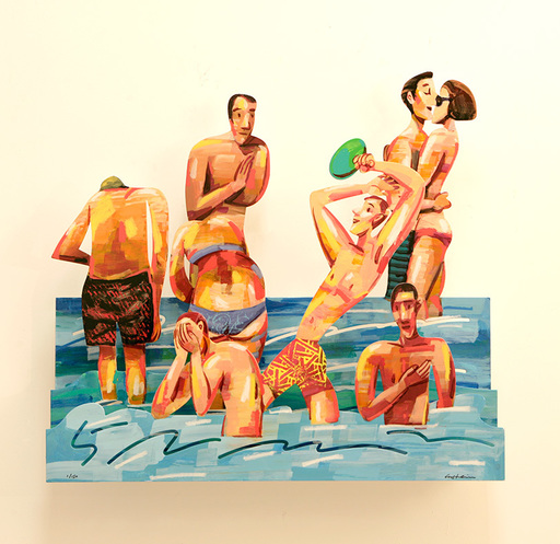 David GERSTEIN - Skulptur Volumen - Sun Of The Beach 5