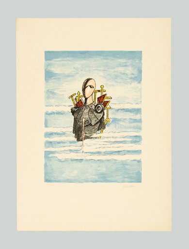 Giorgio DE CHIRICO - Print-Multiple - Trovatore tra le nubi
