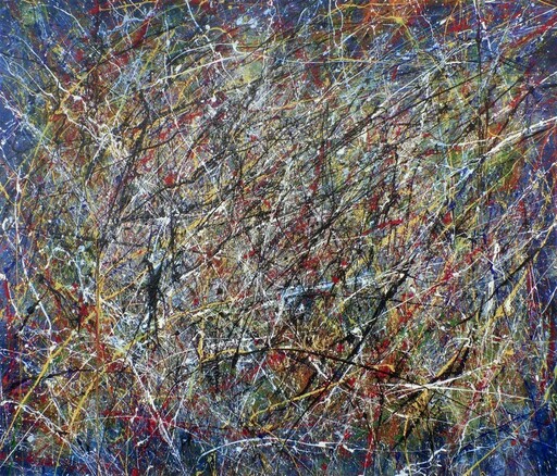 Jean-Jacques MARIE - Gemälde - Abstraction lyrique série A056