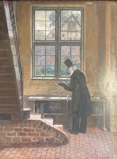 Adolf JOHNSSEN - Drawing-Watercolor