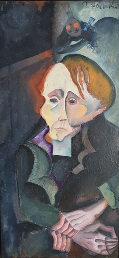 Alex SADKOWSKY - Painting - Portrait Friedrich Kuhn