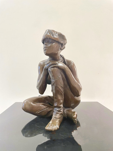 Jacques LE NANTEC - Skulptur Volumen - La Cosaque
