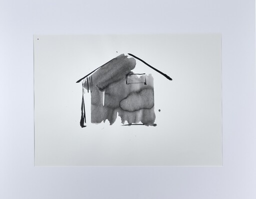 Theaster GATES - Drawing-Watercolor - Untitled (House)
