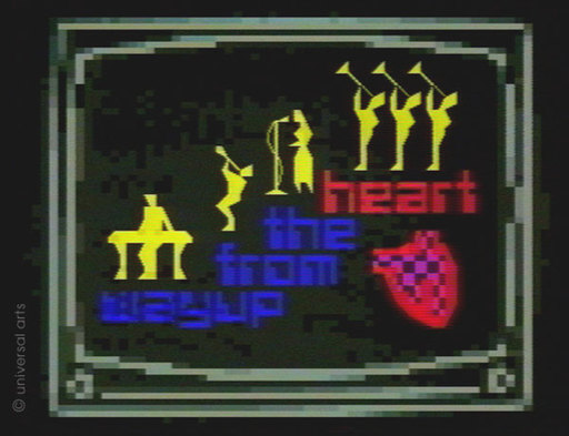 Mario STRACK - Stampa-Multiplo - Way up from the Heart - Original Grafik / graphic ltd. Edit.