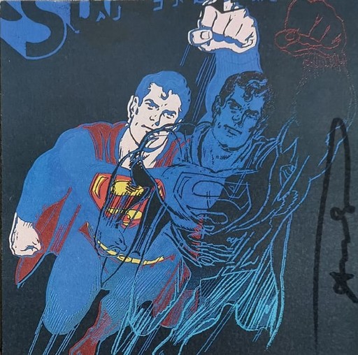 Andy WARHOL - Stampa-Multiplo - Superman "myths"