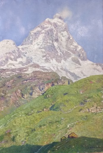 Cesare MAGGI - Gemälde - Matterhorn