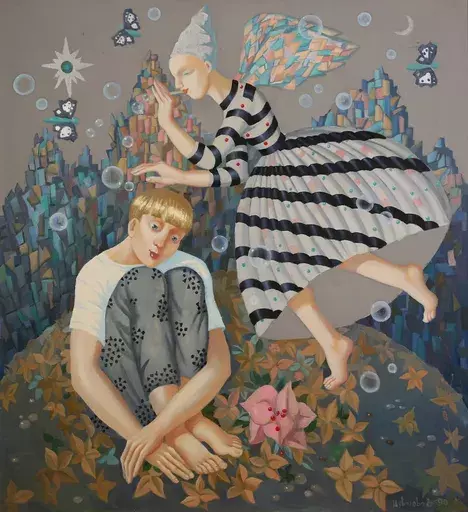 Valery SHUVALOVA - Painting - Muse