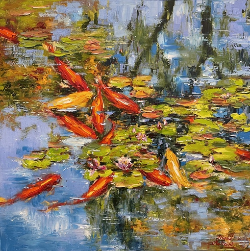 Diana MALIVANI - Painting - After summer rain