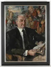Paul Mathias Padua Atelier Schwan Gemalde Malerei Rottach Egern