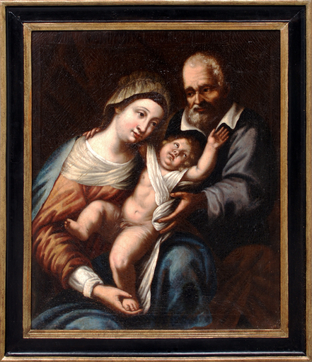 Carlo Francesco NUVOLONE - Gemälde - Sacra Famiglia