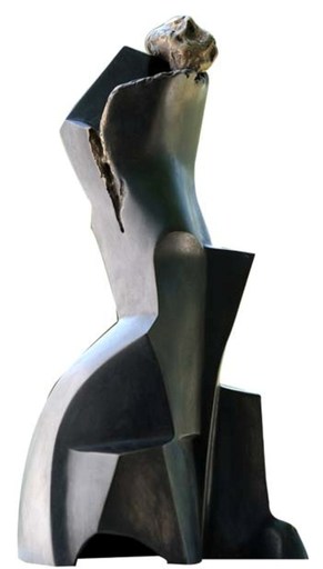 André ABRAM - Sculpture-Volume - La déchirure