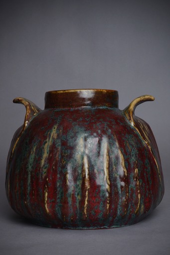 Adrien DALPAYRAT - Ceramic - Vase aux anses végétales