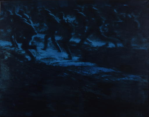 Gottfried HELNWEIN - Painting - Night 2