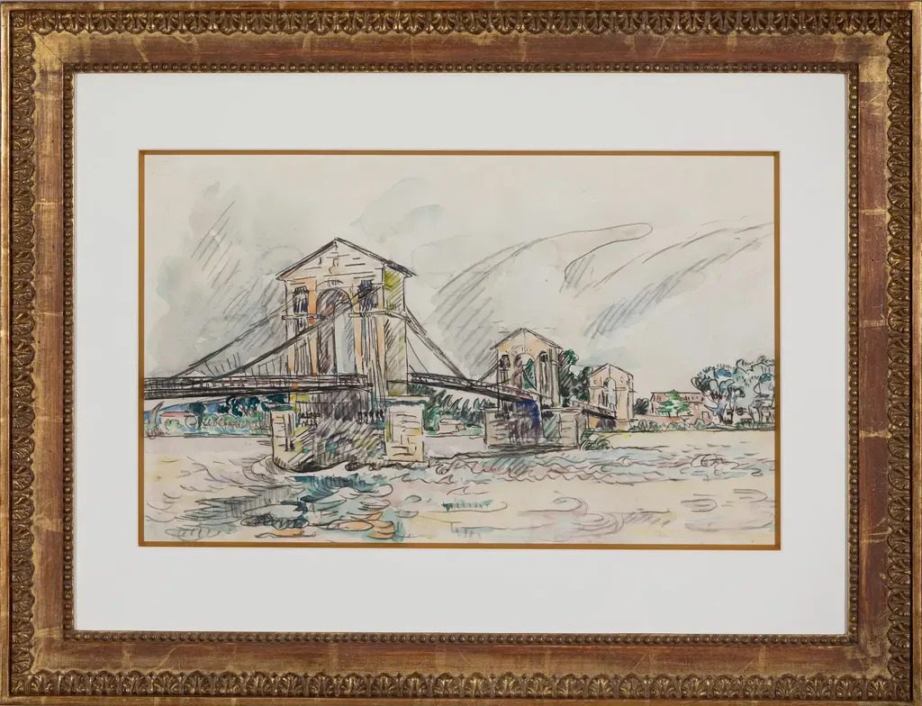 Bourg-Saint-Andéol. Le Pont by | Paul SIGNAC | buy art online