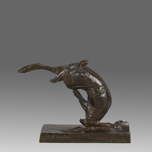 André Vincent BECQUEREL - 雕塑 - Tumbling Hare