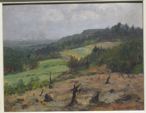 Theodor KLEEHAAS - Painting - Landschaft