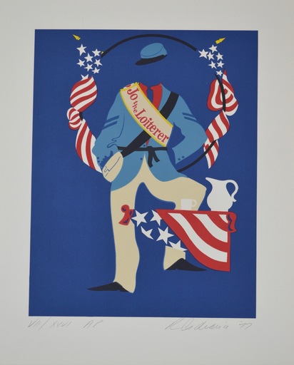 Robert INDIANA - Stampa-Multiplo - Jo the Loiterer - Mother of us all portfolio