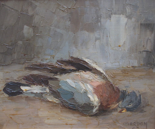 Marius Jean GARDON - Gemälde - Le Ramier
