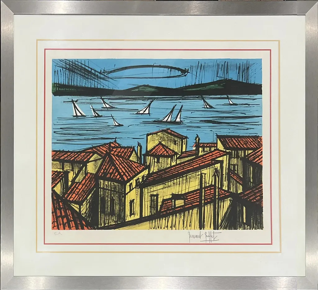 La Baie de Saint-Tropez by | Bernard BUFFET | buy art online