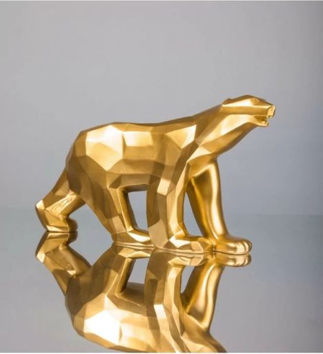 Richard ORLINSKI - Sculpture-Volume - POMPON GOLD