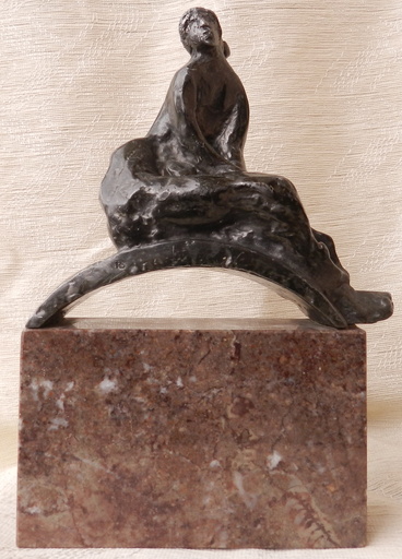 Rudolf SVOBODA - Skulptur Volumen - Seated woman