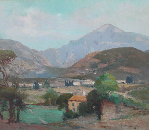 Paul Justin Marcel BALMIGERE - Gemälde - Paysage