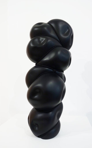 Stephan MARIENFELD - Sculpture-Volume - Bondage Vertical I Blow-In Bronze schwarz