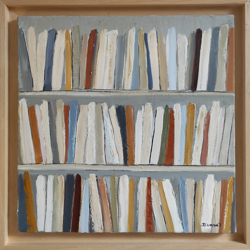 Sophie DUMONT - Painting - les livres de poche