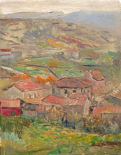 Xavier POUSA - Painting - Paisaje
