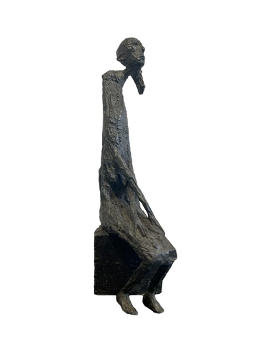 Marc PETIT - Skulptur Volumen - La Reine de Pique