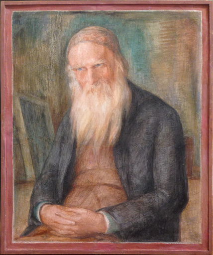 Ferruccio FERRAZZI - Gemälde - Il ritratto del padre: Stanislao Ferrazzi
