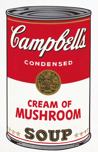 Andy WARHOL - Stampa-Multiplo - Campbell’s Soup Cans I: Cream of Mushroom (FS II.53)