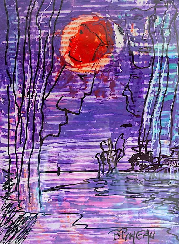 P158H40 Rêveries by | Bernard PINEAU | buy art online | artprice