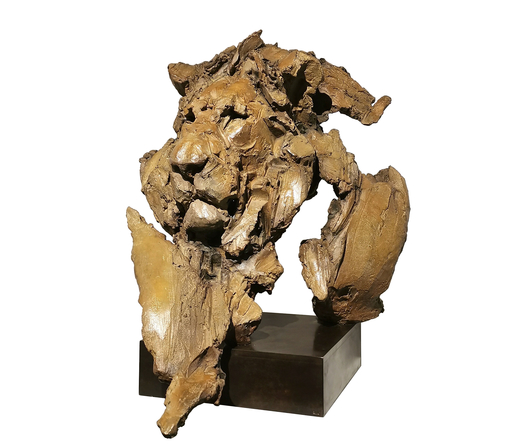 Jean François GAMBINO - Skulptur Volumen - The Lion