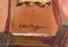 Henri CALIXTE - Painting - Les oiseaux