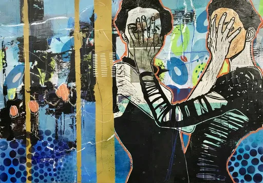 Marita TOBNER - Painting - An einem Tag wie jeder andere